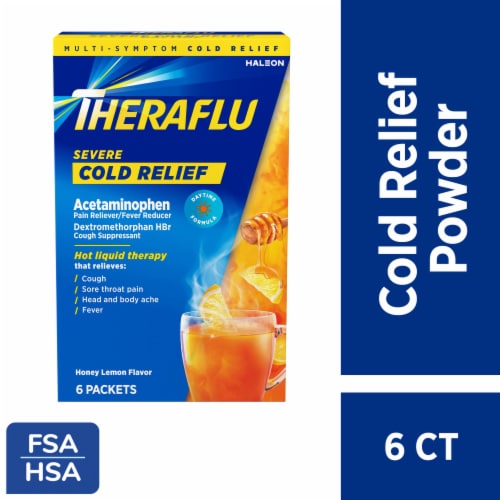 THERAFLU SVR COLD DAYHON LEM 6CT POW