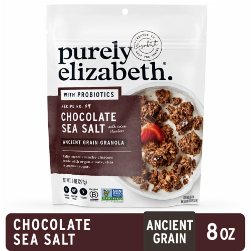 Purely Elizabeth Chocolate Sea Salt with Probiotics Granola