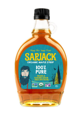 SAPJACK™ Organic Grade A Golden Vermont Maple Syrup