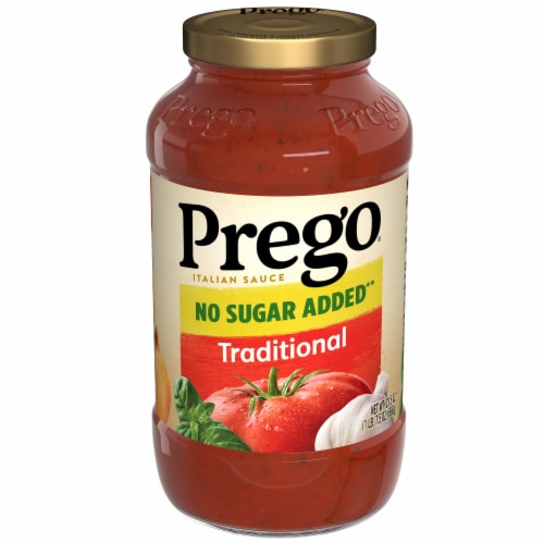 Prego® Traditional No Sugar Added Pasta Sauce, 23.5 oz Jar
