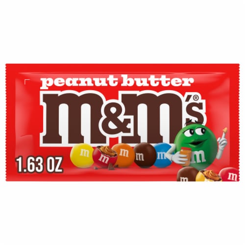 M&M'S Peanut Butter Milk Chocolate Candy Full Size Bag