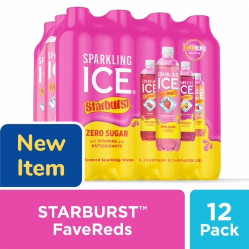 Sparkling Ice® STARBURST™ Variety Pack, Zero Sugar Flavored Sparkling Water