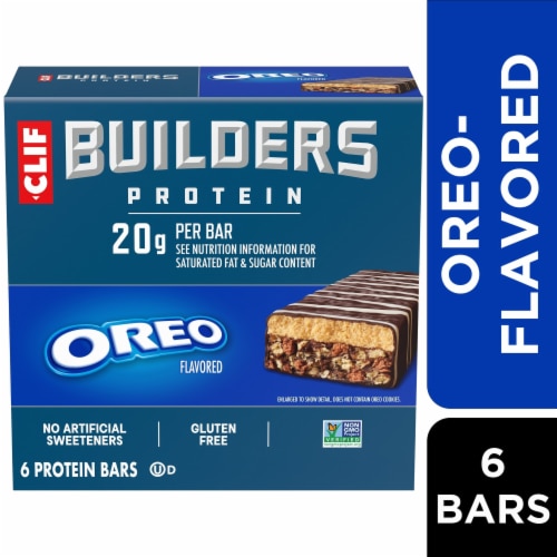 CLIF BUILDERS OREO-Flavored 20g Protein Bars
