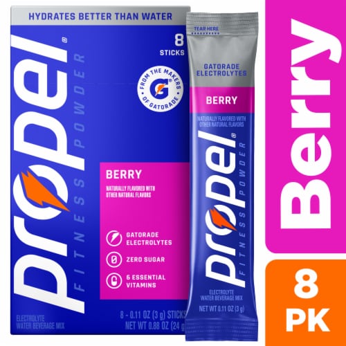 Propel® Zero Sugar Mix Berry Powder Drink Mix Packets