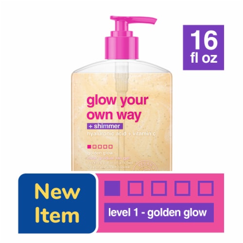 b.tan® Glow Your Own Way + Shimmer Gradual Tan Gel