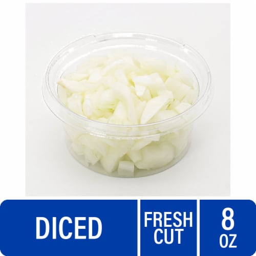 Diced Yellow Onions Fresh Cut In Store Daily