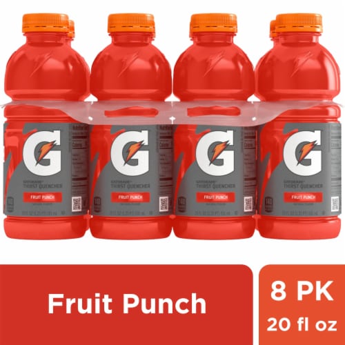 Gatorade® Red Fruit Punch Sports Drink Multipack Bottles