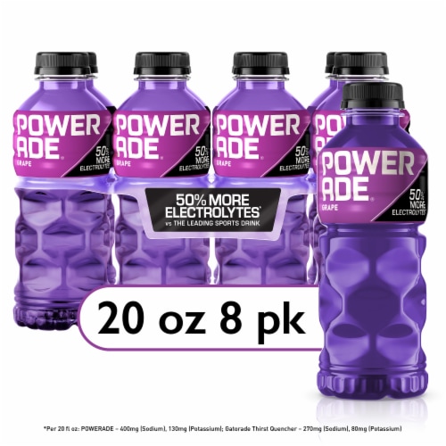 POWERADE® Grape Sports Drink Bottles
