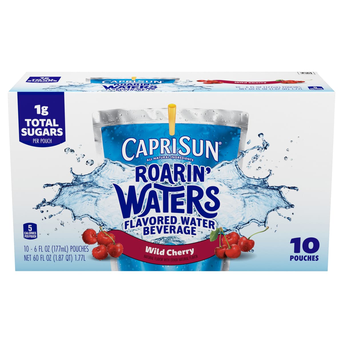 Wild Cherry Waterfall Naturally Flavored Water Beverage
