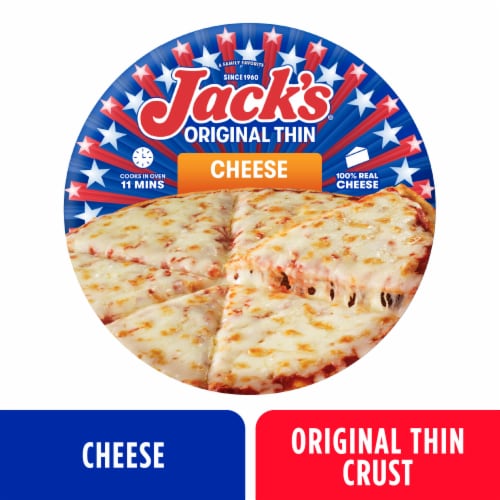 Jack's Cheese Original Thin Crust Frozen Pizza