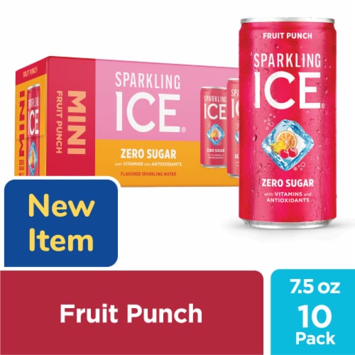 Sparkling Ice Fruit Punch (10) 7.5 Cans