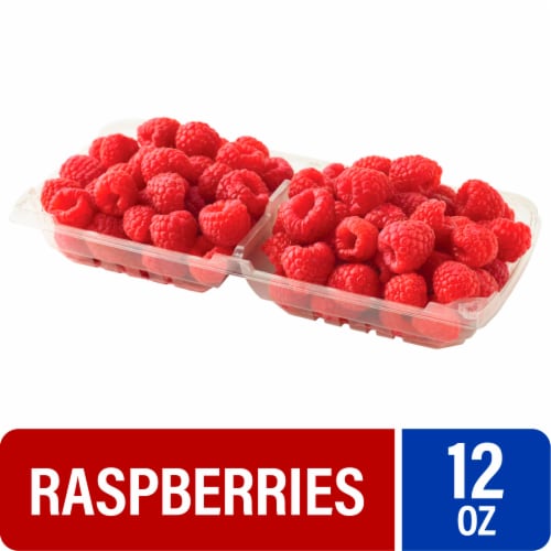 Fresh Red Raspberries - 12 OZ Clamshell