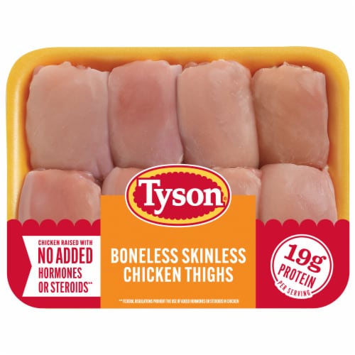 Tyson® All Natural Fresh Boneless Skinless Chicken Thighs