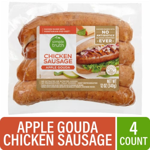 Simple Truth® Apple Gouda Chicken Sausage Links 12 OZ