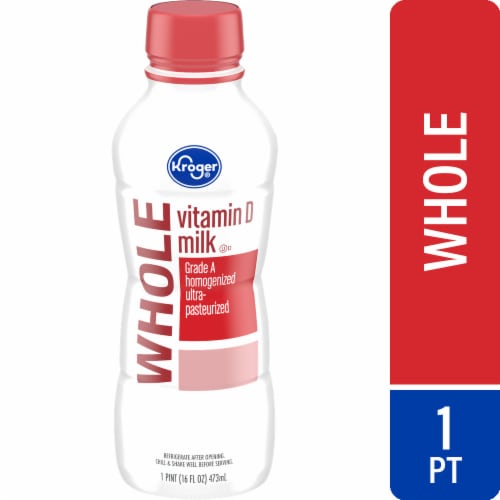 Kroger® Vitamin D Whole Milk 16 fl. oz. Bottle