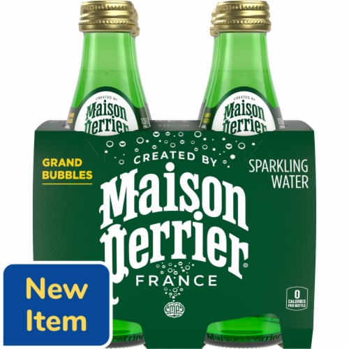 Maison Perrier Ultimate Unflavored Sparkling Water Glass Bottles