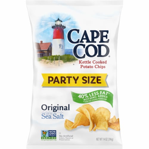 Cape Cod® Potato Chips Less Fat Original Kettle Chips