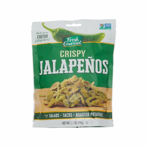 Fresh Gourmet 3.5 oz Crispy Jalapenos, Bag