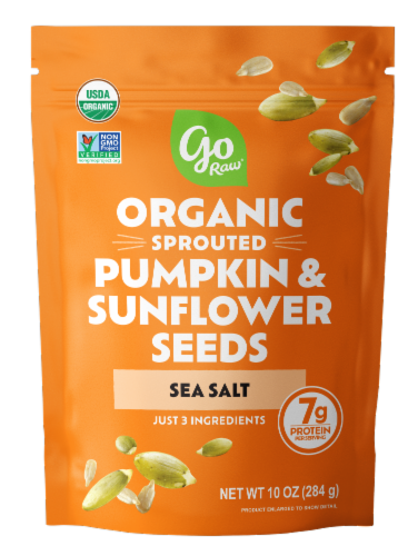 Go Raw® Organic Sprouted Sea Salt Pumpkin & Sunflower Seeds