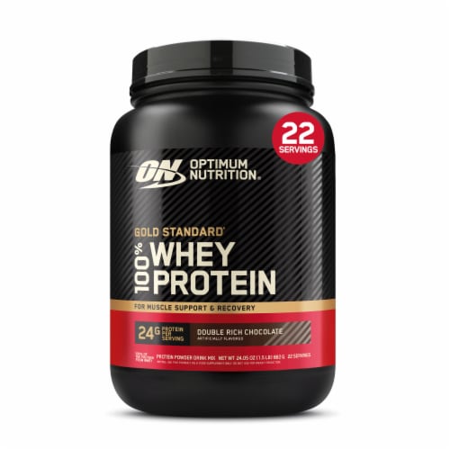 Optimum Nutrition Gold Standard 100% Whey Double Rich Chocolate Protein Powder