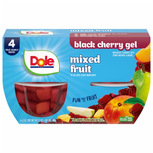 Dole Mix Fruit In Black Cherry Gel