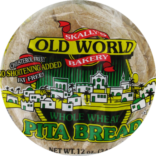 Old World Bakery Whole Wheat Pita Bread