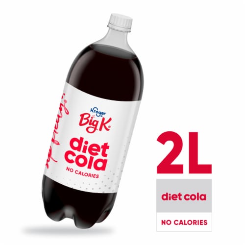 Diet Big K® Cola No Calorie Soda Bottle
