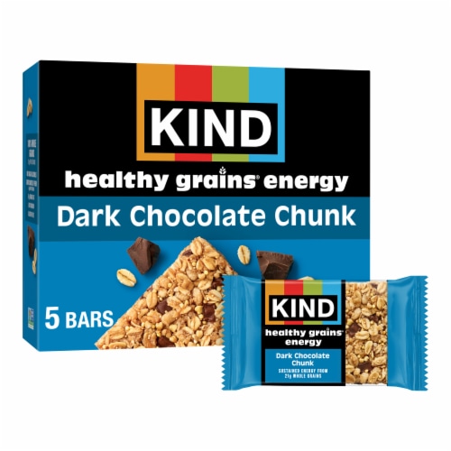 KIND Dark Chocolate Chunk Healthy Grains Energy Bars