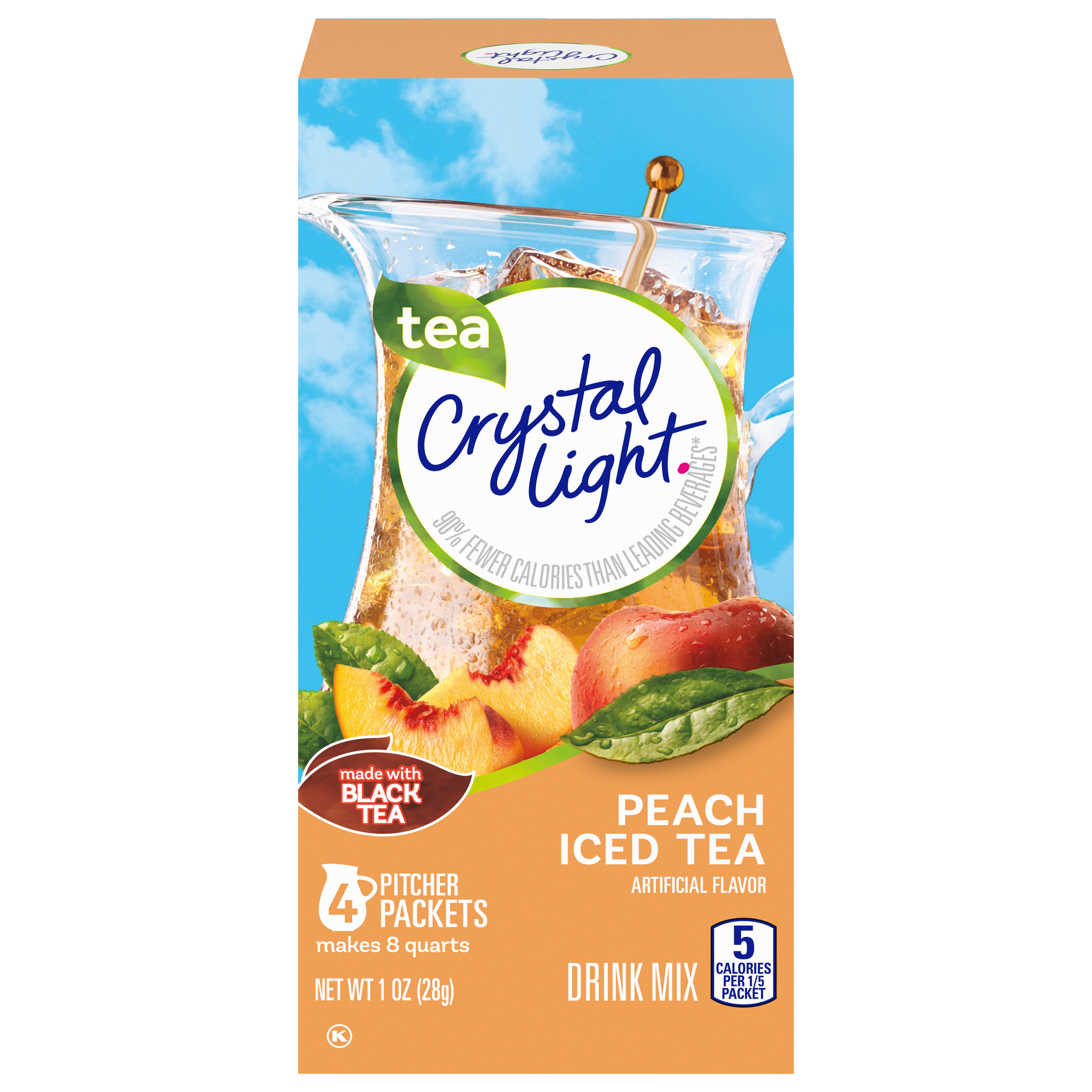 Peach Iced Tea Artificially Flavored Powdered Drink Mix