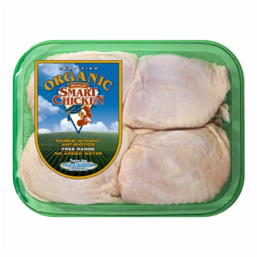 Smart Chicken Organic Fresh Chicken Thighs