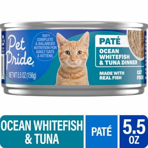 Pet Pride® All Life Stages Wet Cat Food Paté Ocean Whitefish & Tuna Dinner