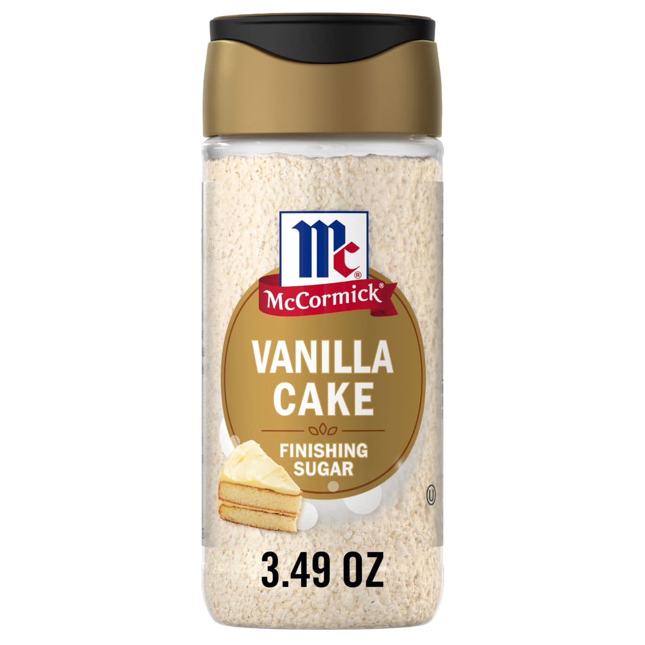 McCormick Vanilla Cake Finishing Sugar, 3.49 oz