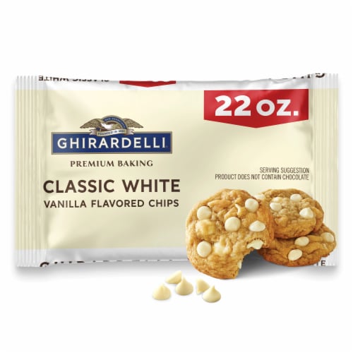 Ghirardelli Classic White Vanilla Flavored Premium Baking Chips