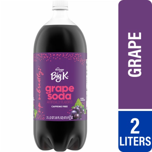 Big K® Grape Caffeine Free Soda Bottle