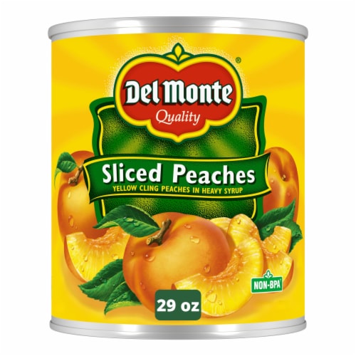 Del Monte Yellow Cling Sliced Peaches in Heavy Syrup