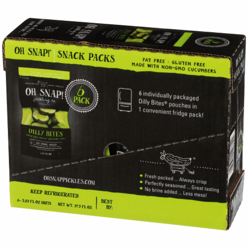 OH SNAP!® Dilly Bites® Pickle Pouches