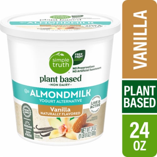 Simple Truth® Vanilla Dairy Free Vegan Almond Milk Yogurt Alternative Tub