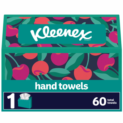 Kleenex® Disposable Paper Hand Towels, 1 Box, 60 Towels per Box