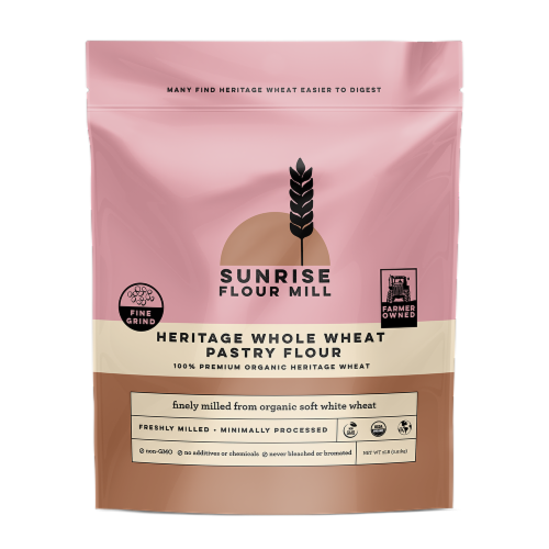 Sunrise Flour Mill Heritage Whole Wheat Pastry Flour