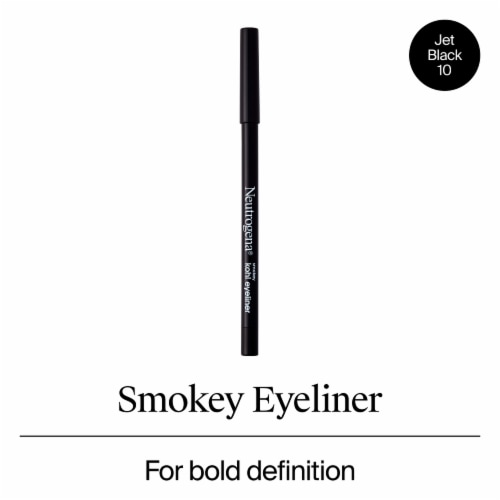 Neutrogena Smokey Kohl Eyeliner with Antioxidant Vitamin E Water-Resistant Jet Black