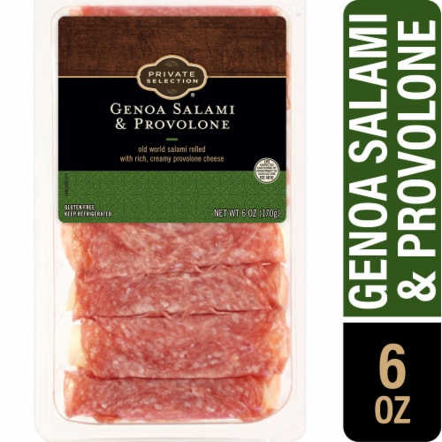 Private Selection® Pre-sliced Genoa Salami and Provolone Rolls