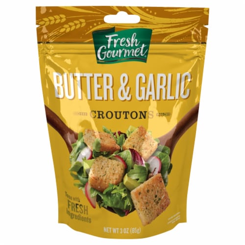 Fresh Gourmet Butter & Garlic Croutons