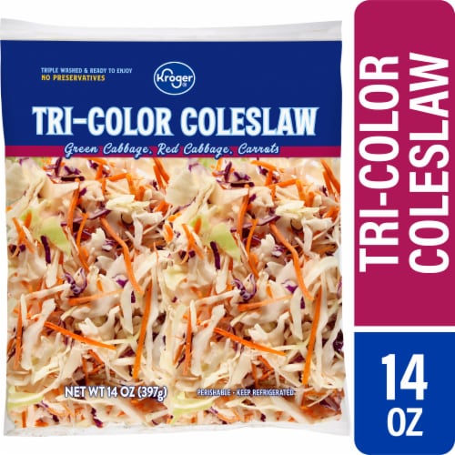 Kroger® Tri-Color Coleslaw Mix