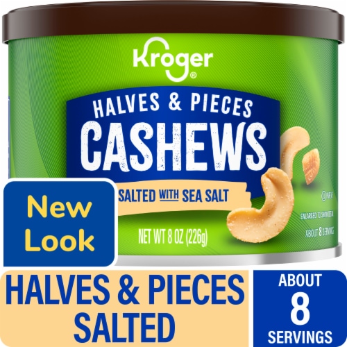 Kroger® Halves & Pieces Salted Cashews