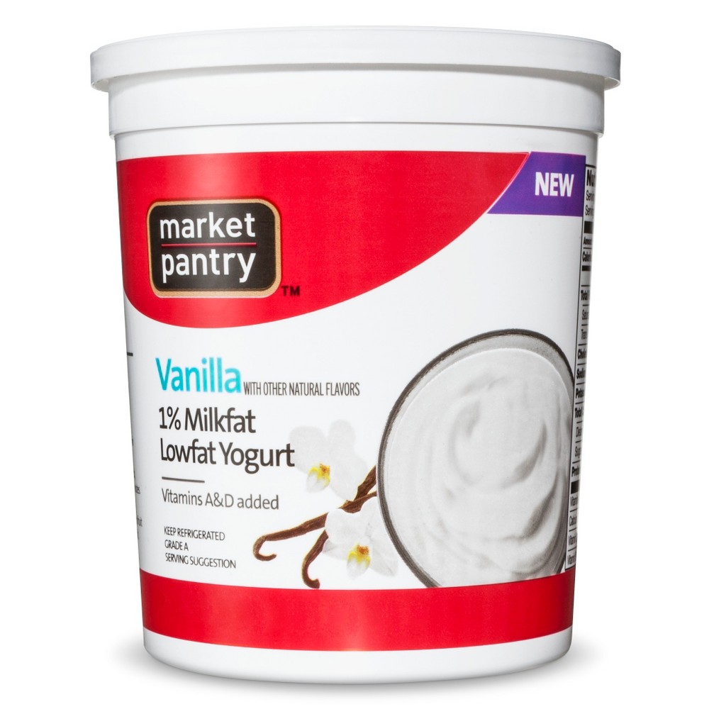 Market Pantry Low Fat Vanilla 32 oz