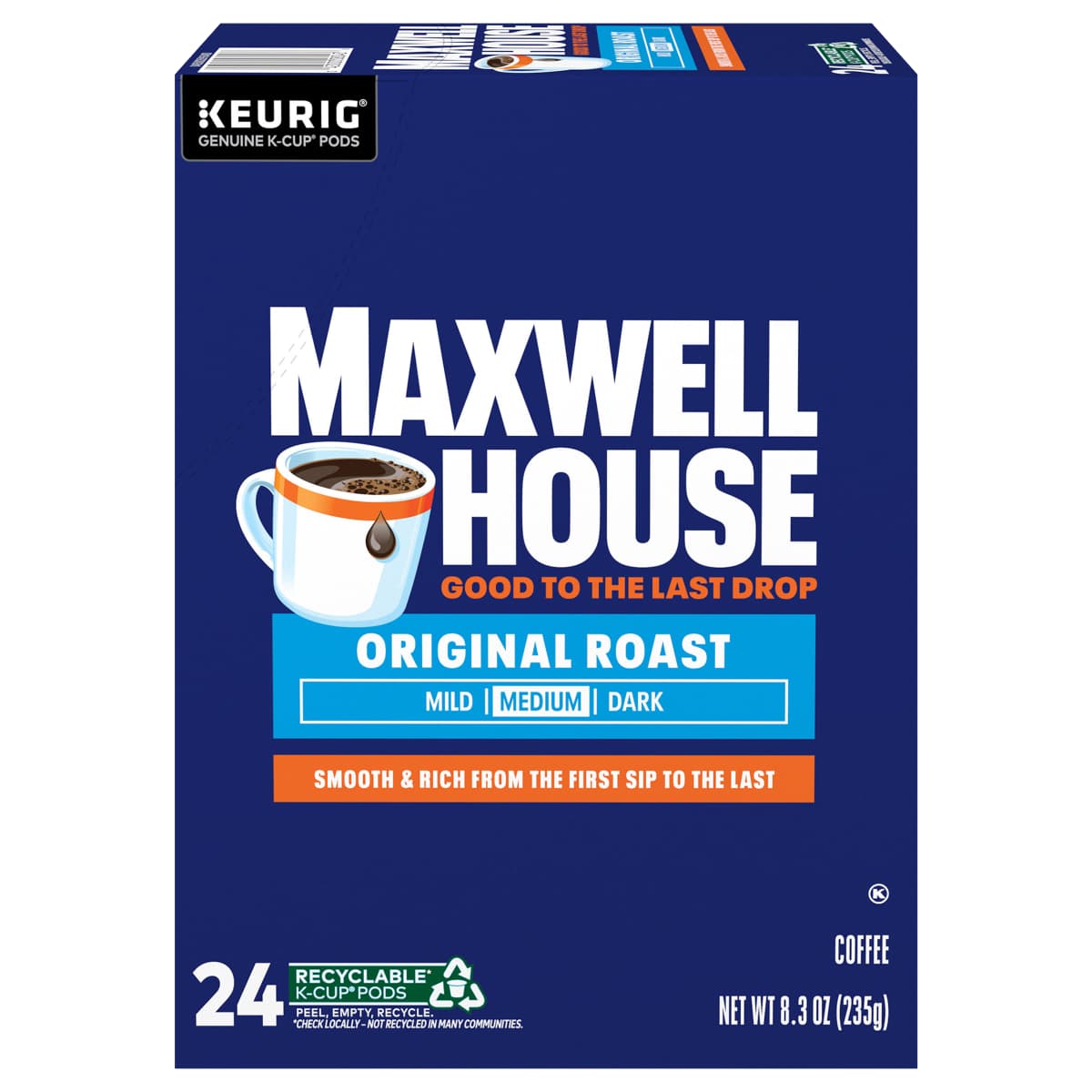 Original Roast Medium Roast K-Cup Coffee Pods