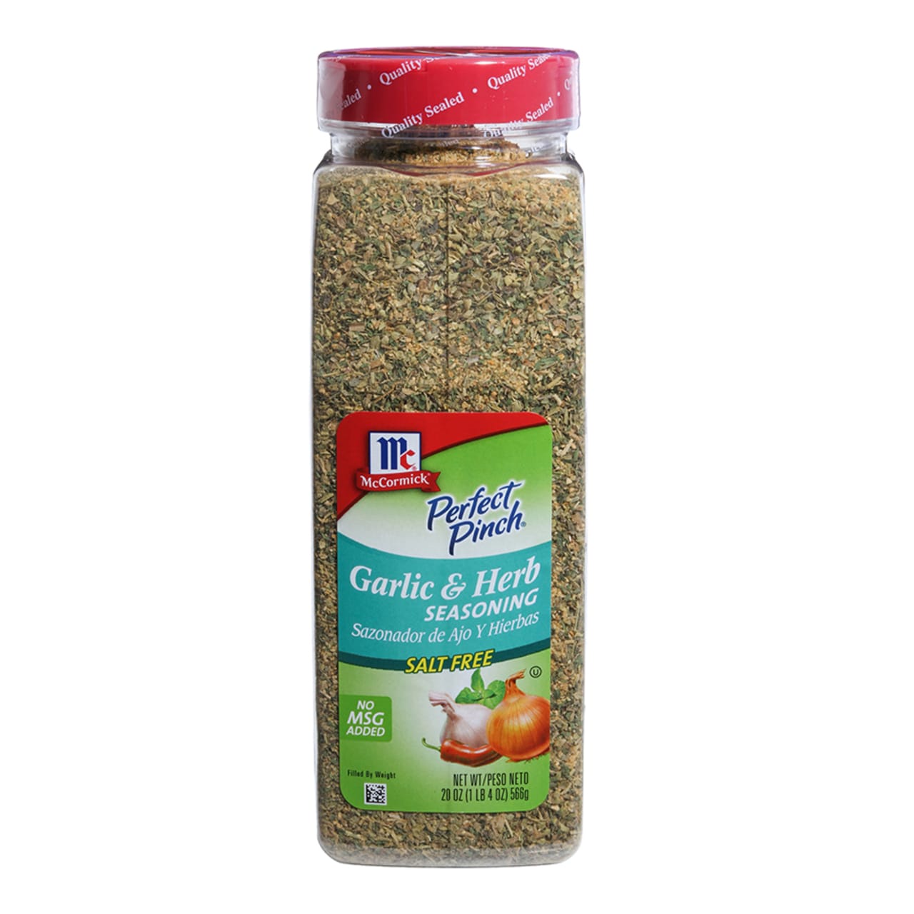 McCormick PERFECT PINCH Garlic & Herb Salt-Free Seasoning, 20.0 oz