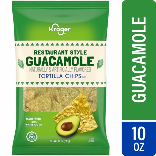 Kroger® White Corn Restaurant Style Guacamole Tortilla Chips