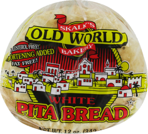 Old World Bakery White Pita Bread