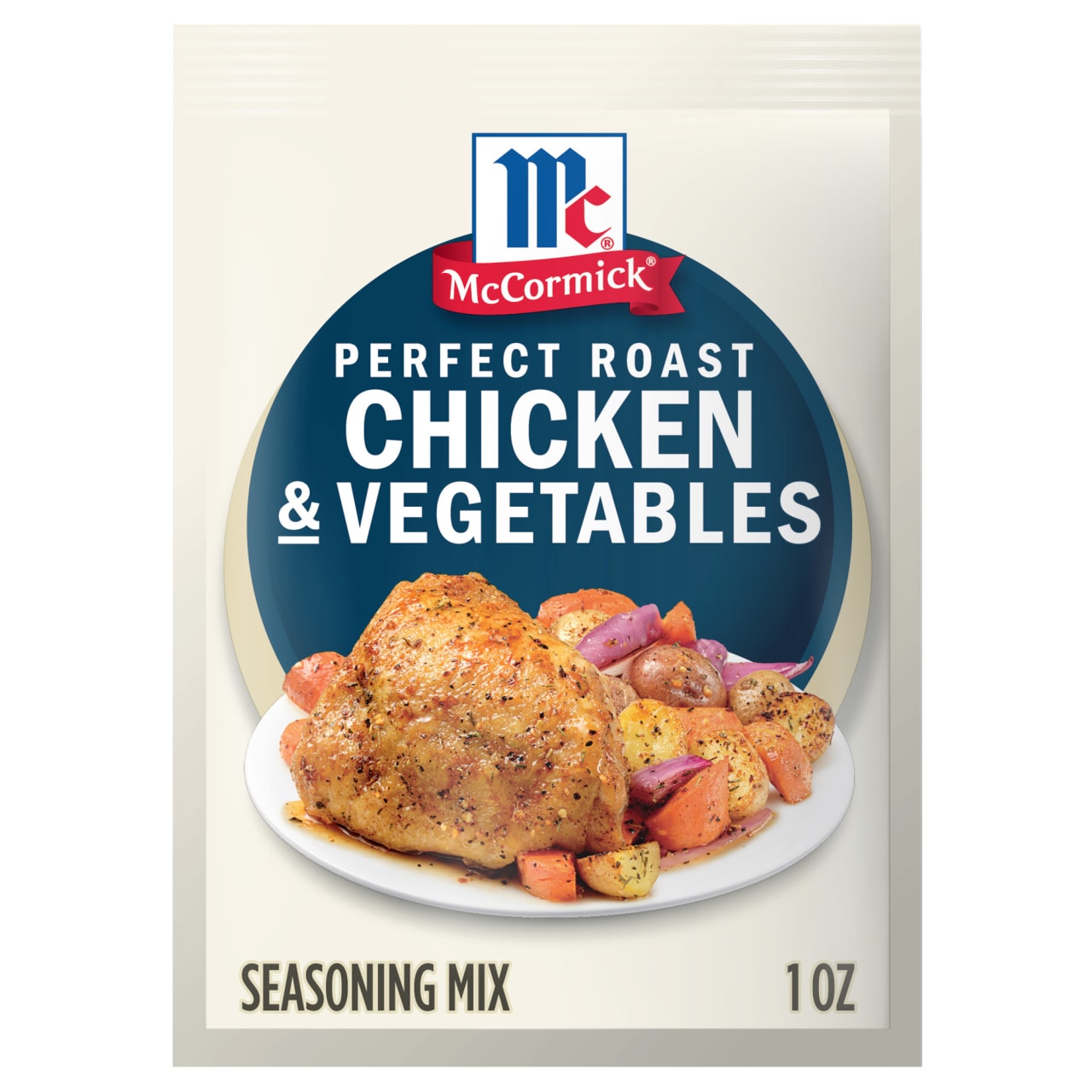 McCormick Perfect Roast Chicken & Vegetables Seasoning Mix, 1.0 oz
